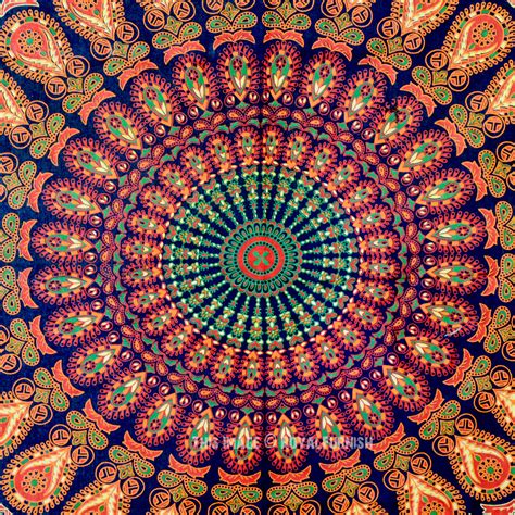 The Psychology of Mandala Tapestries: Creating a Soothing Environment